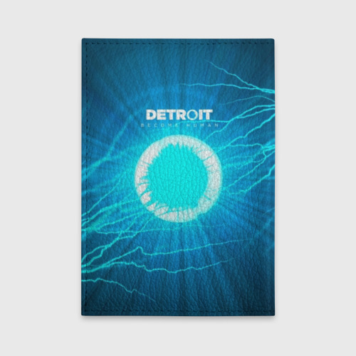 Обложка для автодокументов Detroit: Вecome Human, цвет черный - фото 2