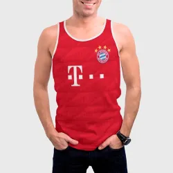 Мужская майка 3D Bayern home 19-20 - фото 2