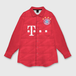 Мужская рубашка oversize 3D Bayern home 19-20