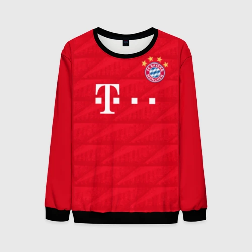 Мужской свитшот 3D Bayern home 19-20
