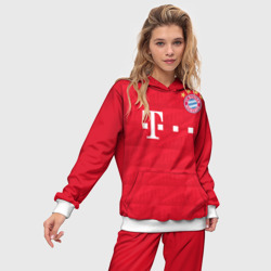 Женский костюм с толстовкой 3D Bayern home 19-20 - фото 2