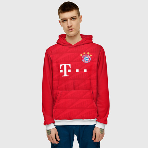 Мужская толстовка 3D Bayern home 19-20 - фото 3