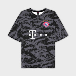Мужская футболка oversize 3D Neuer away GK 18-09