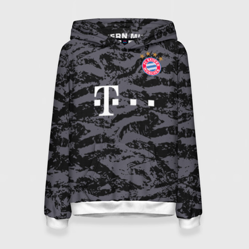 Женская толстовка 3D Bayern away gk 18-19, цвет 3D печать