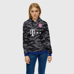 Женская толстовка 3D Bayern away gk 18-19 - фото 2