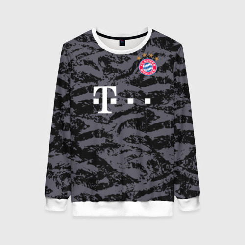 Женский свитшот 3D Bayern away gk 18-19, цвет 3D печать