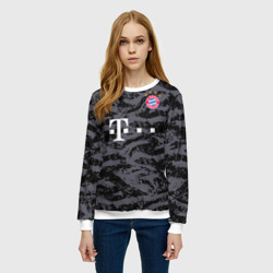 Женский свитшот 3D Bayern away gk 18-19 - фото 2