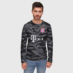 Мужской лонгслив 3D Bayern away gk 18-19 - фото 2