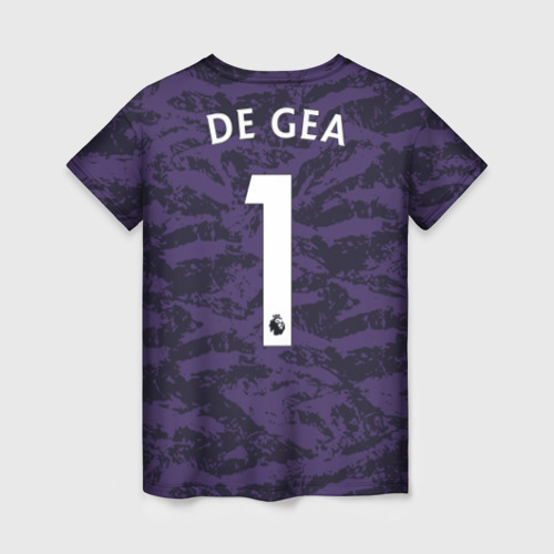 Женская футболка 3D De Gea gk 18-19, цвет 3D печать - фото 2