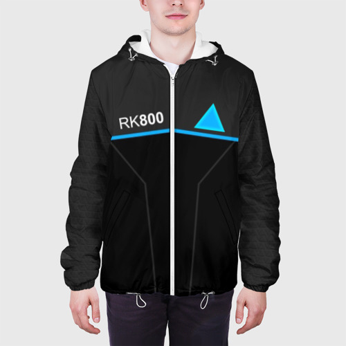 Мужская куртка 3D RK800 Connor, цвет 3D печать - фото 4