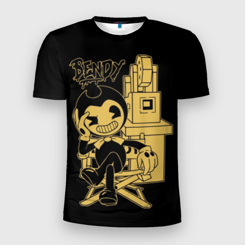 Мужская футболка 3D Slim Bendy And The Ink Machine 40, цвет 3D печать