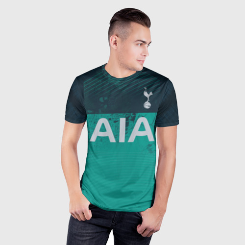 Мужская футболка 3D Slim Dele Alli third 18-19, цвет 3D печать - фото 3