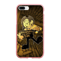 Чехол для iPhone 7Plus/8 Plus матовый Bendy And The Ink Machine 42