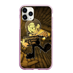 Чехол для iPhone 11 Pro Max матовый Bendy And The Ink Machine 42