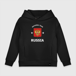 Детское худи Oversize хлопок National team Russia
