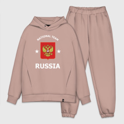 Мужской костюм oversize хлопок National team Russia