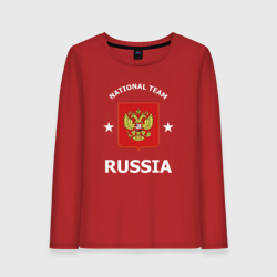 Женский лонгслив хлопок National team Russia