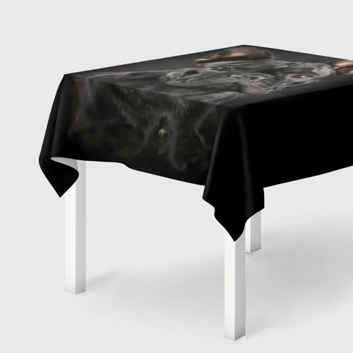 Скатерть 3D Французский бульдог