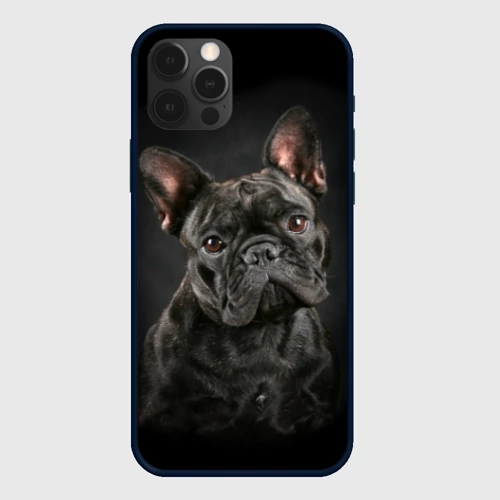 Чехол для iPhone 12 Pro Max Французский бульдог