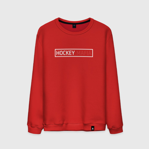Мужской свитшот хлопок Hockey mafia, цвет красный