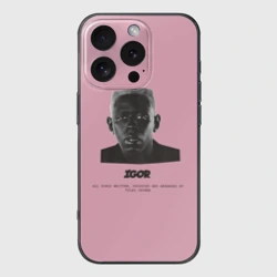 Чехол для iPhone 16 Pro силиконовый с защитой камеры Tyler, The Creator igor