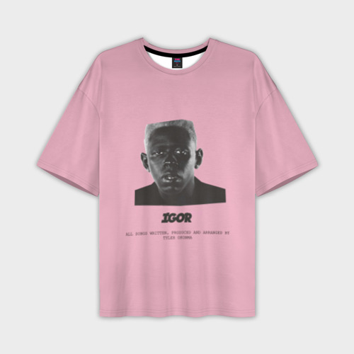 Мужская футболка oversize 3D Tyler, The Creator igor, цвет 3D печать