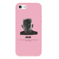 Чехол для iPhone 5/5S матовый Tyler, The Creator igor