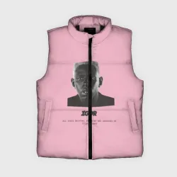Женский жилет утепленный 3D Tyler, The Creator igor