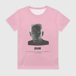 Женская футболка 3D Tyler, The Creator igor