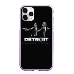 Чехол для iPhone 11 Pro Max матовый Detroit Become Human