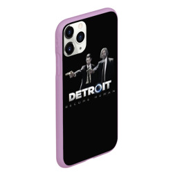 Чехол для iPhone 11 Pro Max матовый Detroit Become Human - фото 2