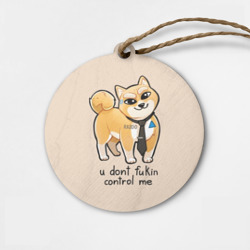 Деревянная игрушка круг Fukin control