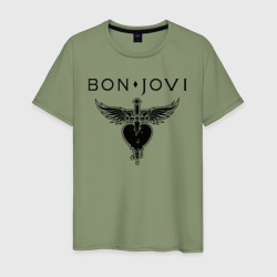 Мужская футболка хлопок Bon Jovi