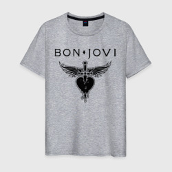 Мужская футболка хлопок Bon Jovi