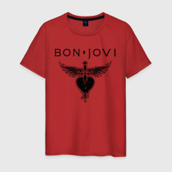 Мужская футболка хлопок Bon Jovi