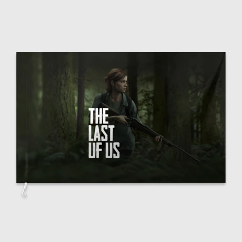 Флаг 3D The Last of Us Элли Одни из Нас Ellie
