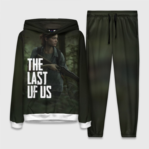 Женский костюм с толстовкой 3D The Last of Us Элли Одни из Нас Ellie, цвет белый