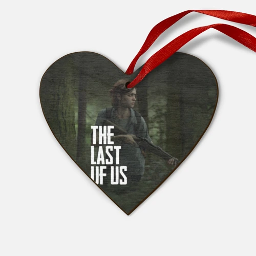 Деревянная игрушка Сердце The Last of Us Элли Одни из Нас Ellie