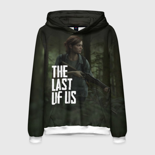 Мужская толстовка 3D The Last of Us Элли Одни из Нас Ellie, цвет белый