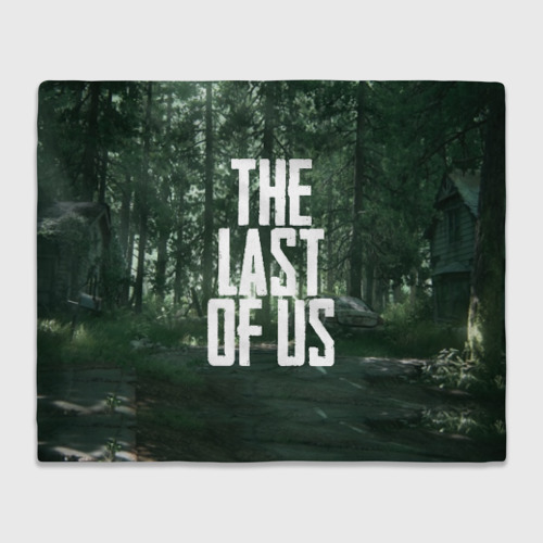 Плед 3D THE LAST OF US, цвет 3D (велсофт)