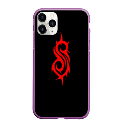 Чехол для iPhone 11 Pro Max матовый Slipknot