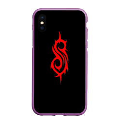 Чехол для iPhone XS Max матовый Slipknot