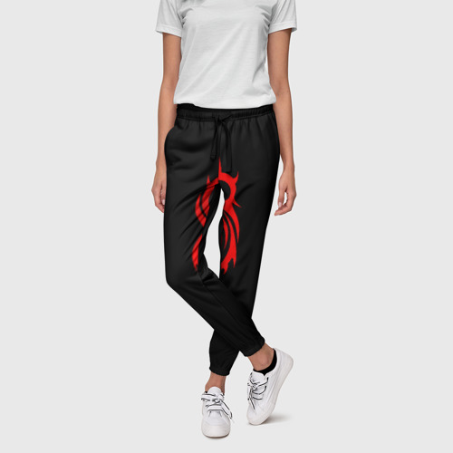 Женские брюки 3D Slipknot, цвет 3D печать - фото 3