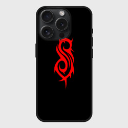 Чехол силиконовый для Apple iPhone 15 Pro матовый Slipknot
