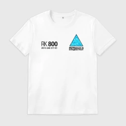 Мужская футболка хлопок RK800 Connor на спине