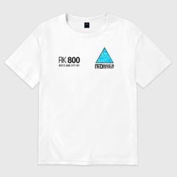 Мужская футболка хлопок Oversize RK800 Connor на спине