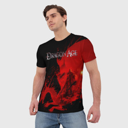 Мужская футболка 3D Dragon Age - фото 2
