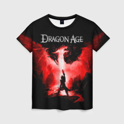 Женская футболка 3D Dragon Age