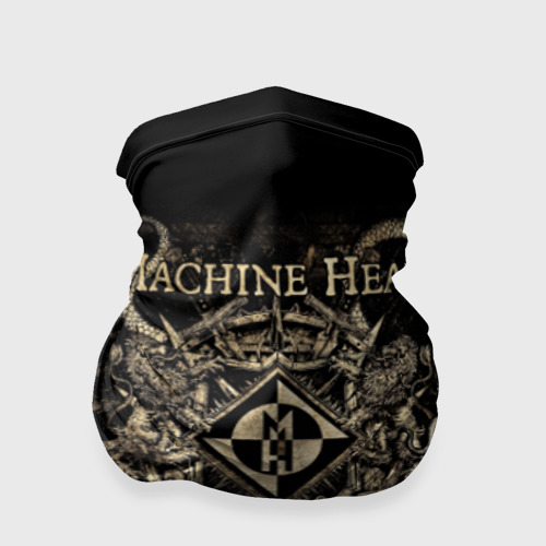 Бандана-труба 3D Machine Head, цвет 3D печать