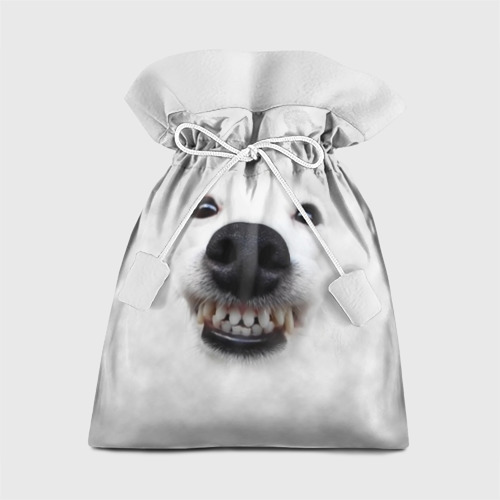 Подарочный 3D мешок Собака - улыбака